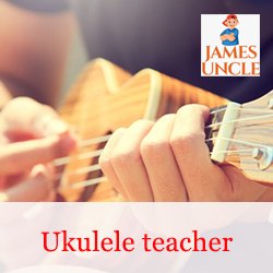 Ukulele teacher Mrs. Ankita Nath in Nonachandanpukur